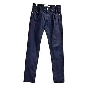 Zara Man Jeans black dark wash skinny slim leg mens US 30 classic 5 pocket style
